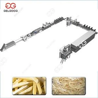 Máquina de batatas fritas congeladas