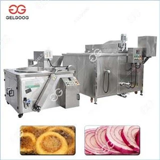 Máquina de fabricação de anéis de cebola