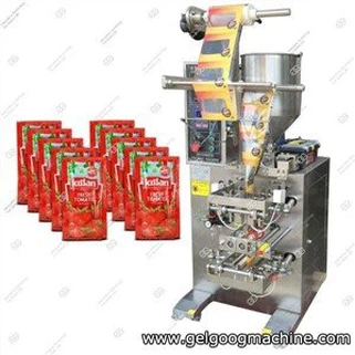 Máquina de embalagem de bolsa de ketchup de tomate
